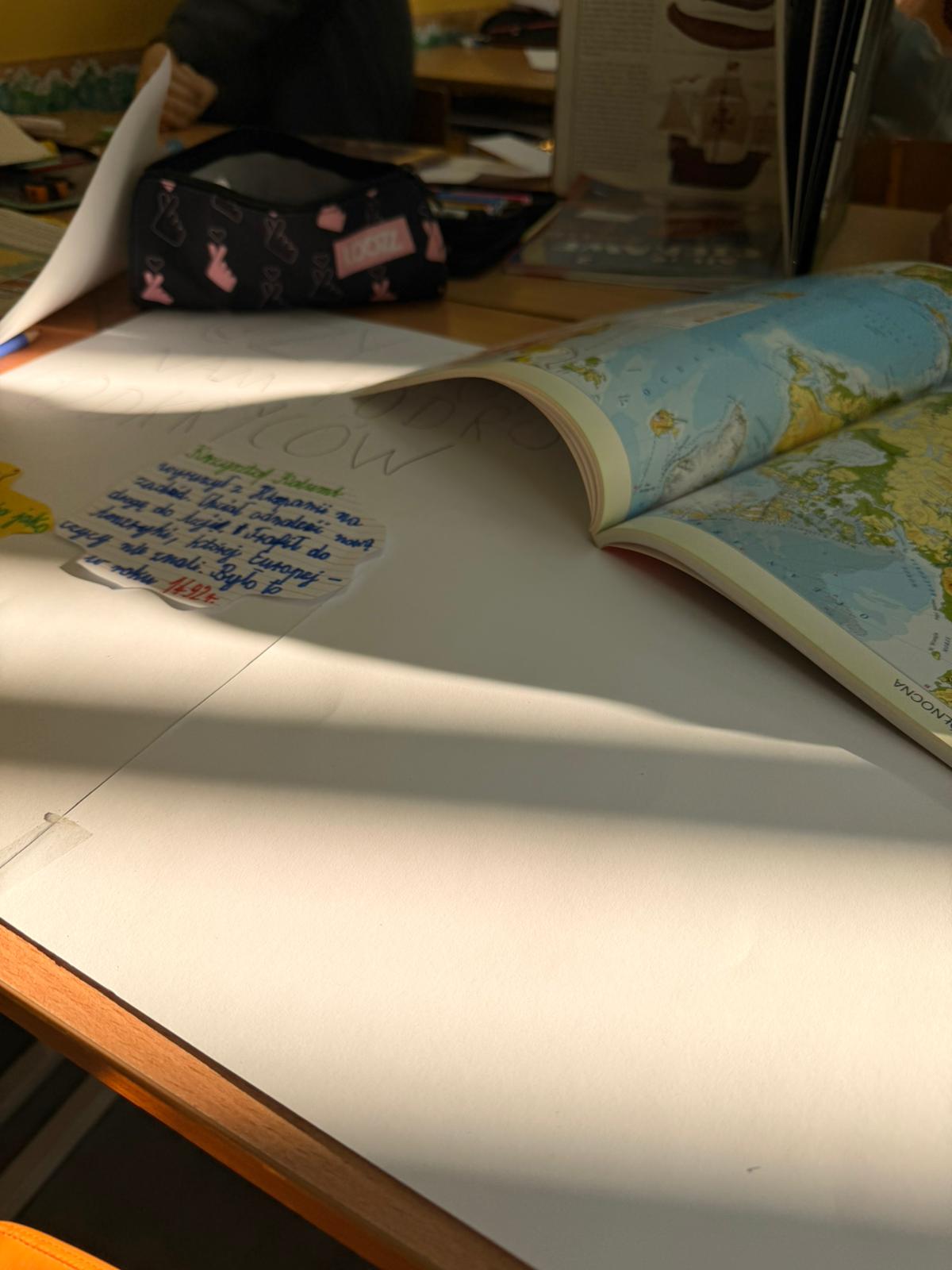 Lekcja w klasie 3c – odkrywamy świat z książką w ręku